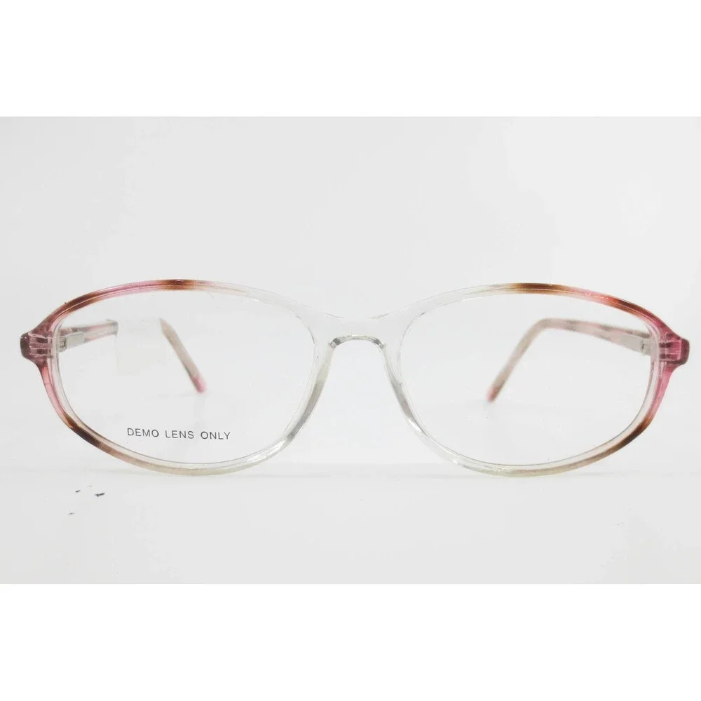 Fashion Collection WP7016 Oval Eyeglass Frames Pink Clear Tortoise 51-19-135 NEW